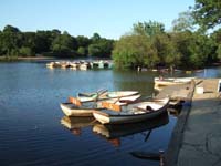 Hollow Pond boats