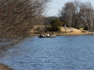 Hollow Pond boats March 2012