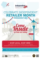 Independent Retailer Month poster