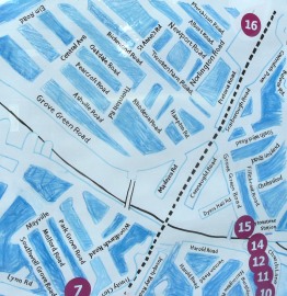 Leytonstone Arts Trail 2012 map